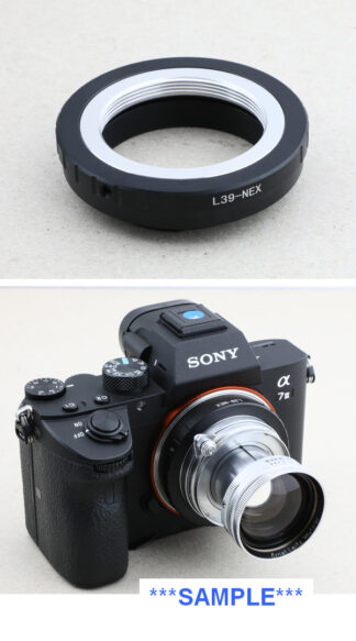 SONY E 接環 機身 使用 L39 螺牙鏡頭轉接環