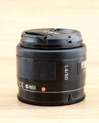 SONY A接環 AF 50mm f1.4 #039xx 無遮光罩