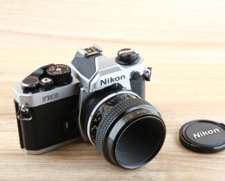 Nikon FM2 銀色 #822xx + 改AI 55mm f3.5 #889xx