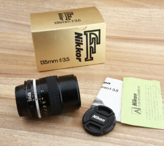 [寄賣] Nikon AI 135mm f3.5 盒裝 #273xx