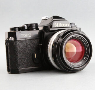 Nikon 黑色 FM2 #7100xx + 金屬 50mm f1.4 sc #146xx