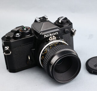 黑色 Nikon FE #411xx + AIS 55mm f2.8 #261xx