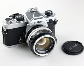 Nikon 銀色 FM #326xx  + 50mm f1.4 #106xx 機械相機