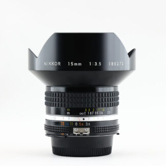 Nikon AIS 15mm f3.5 #185xx 超廣角銘鏡