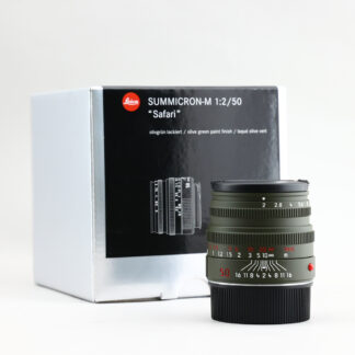 Leica M 50mm f2 Safari 軍綠色 11824 保內