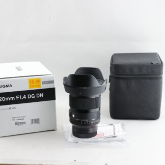L-mount Sigma 20mm f1.4 #565xx (保2028)