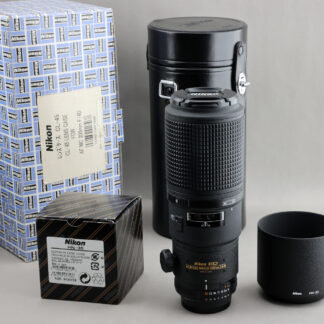 Nikon AF-D 200mm f4 micro #402057 + 遮光罩