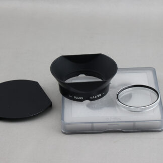 Leica m 一代鋼嘴用 保護鏡+遮光罩 OLLUX (副廠)