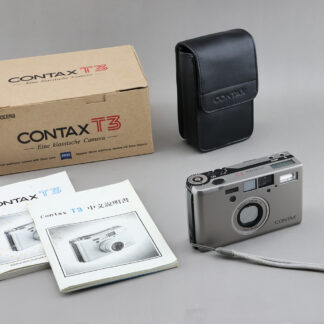 Contax T3 #xx728 盒單完整