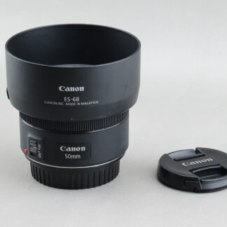 Canon EF 50mm f1.8 STM #xx539 + 原廠遮光罩