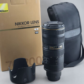 Nikon AF-S 70-200mm f2.8 G VR II #xx433 小黑六