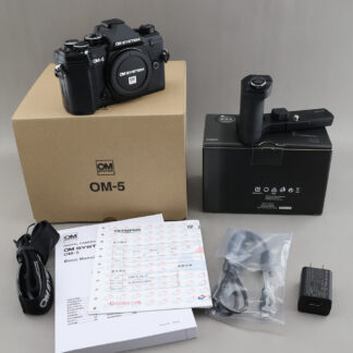 Olympus OM-5 #xx302 + ECG-5 原廠手把