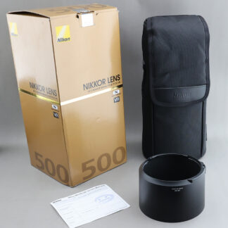 Nikon AF-S 500mm f5.6 E PF ED VR #xx925
