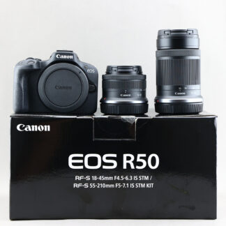 Canon R50 #xx189 + 18-45mm + 55-210mm 雙鏡組