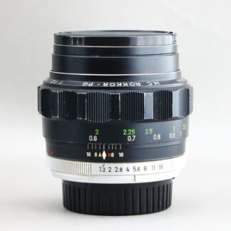 Minolta MC 58mm f1.2 Rokkor-PG #xxx714