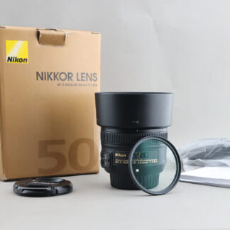 Nikon AF-S 50mm f1.8 G #xx172 盒單完整