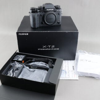 [寄賣] FUJIFILM X-T2 黑色 #xx328 + EF-X8 閃光燈