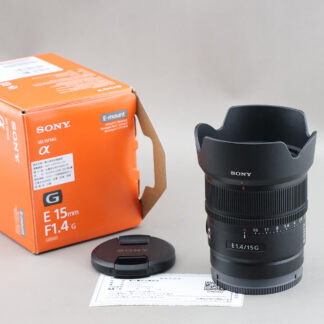 SONY E 15mm f1.4 #xxx687 APS-C