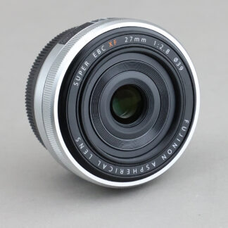 FUJIFILM 銀色 XF 27mm f2.8 #xx830 餅乾鏡一代
