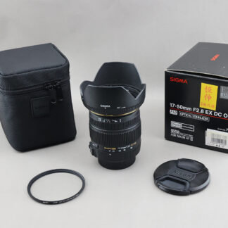 SIGMA Nikon 17-50mm f2.8 OS HSM 防手震+超音波 #xx429