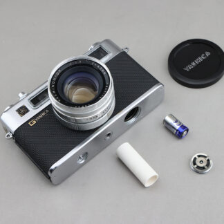 Yashica Electro 35 GS #xx571 附電池+轉接座