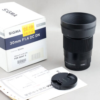 SONY E SIGMA 30mm f1.4 DC DN #xx653