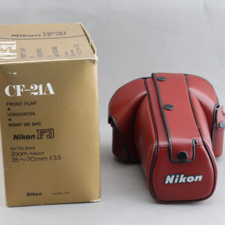 Nikon F3 原廠相機皮套  二手 盒裝  CF-21A