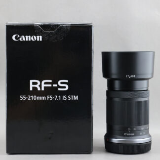 Canon RF-S 55-210mm f5-7.1 IS STM #xx543 +遮光罩