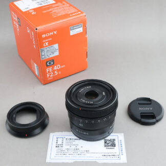 SONY FE 40mm f2.5 G #xx321    全幅
