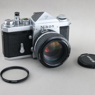 [寄賣] Nikon F #xx756 + AIS 50mm f1.2 #xx850