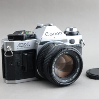 銀色 Canon AE-1P #xx913 + FD 50mm f1.4