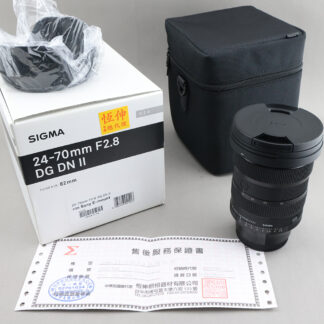 Sigma SONY FE 24-70mm f2.8 DG DN II 二代 #xx736 保內