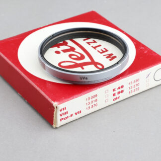 LEICA 銀色 E48mm UVa 保護鏡