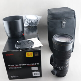 Sigma Canon EF 用 180mm f2.8 1:1 macro #xx497
