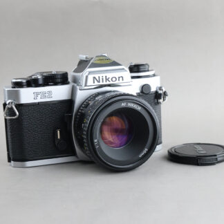 Nikon 銀色 FE2#xx947  + AF 50mm F1.8