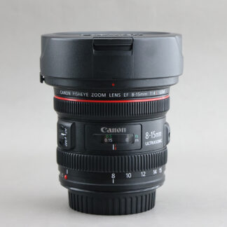 Canon EF 8-15mm f4 L Fisheye USM #xx651 魚眼