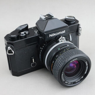 黑色 Nikomat FT2 #xx547 + AIS 35-70mm