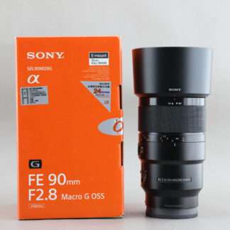 SONY FE 90mm f2.8 G macro OSS #xx928