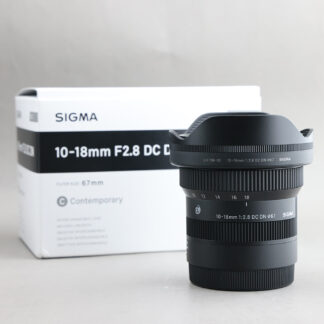 SIGMA 10-18mm f2.8 DC DN #xx009 SONY E用 保內