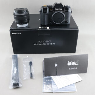 FUJIFILM 黑色 X-T50 #xx890 + 15-45mm KIT