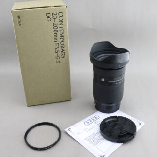 SONY SIGMA 20-200mm f3.5-6.3 DG 平輸 盒單完整