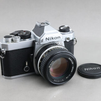 Nikon 銀色 FM #341xx  + AIS 50mm f1.4  機械相機