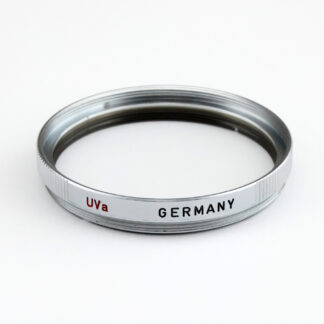 LEICA  紅字 UVa 39mm 銀色保護鏡
