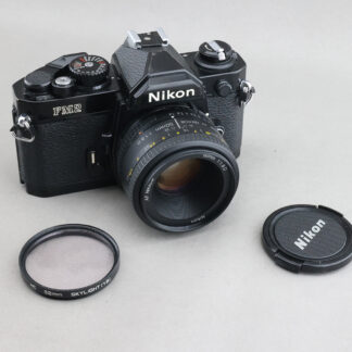 Nikon 黑色 FM2 #778xx + AF 50mm f1.8