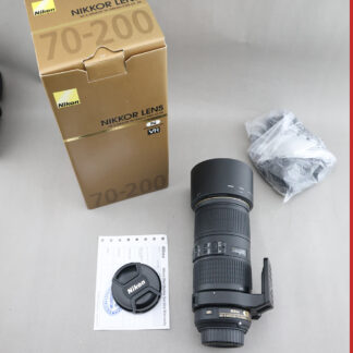 Nikon AF-S 70-200mm f4 G VR 防手震  #xx589 附RT-1 腳座