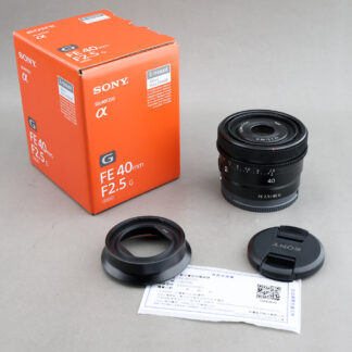 SONY FE 40mm f2.5 G #xx942 全幅 保內