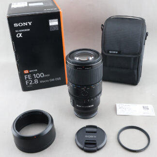 SONY FE 100mm f2.8 macro GM OSS #xx662 保內