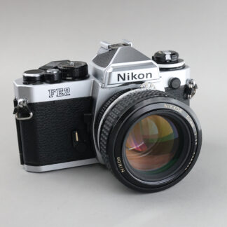 Nikon 銀色 FE2#220xx + AI 50mm f1.2