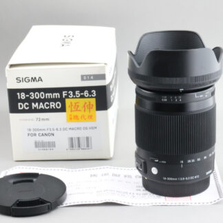 SIGMA 18-300mm f3.5-6.3 DC #xx764  Canon EF用