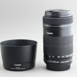 Canon EF-s 55-250mm IS STM 無聲馬達 #xx713 +原廠遮光罩